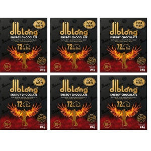 Set 6 x Ciocolată Afrodisiacă Pentru Bărbați Diblong 24g Set 6 x Ciocolată Afrodisiacă Pentru Bărbați Diblong 24g pe Naturo.ro