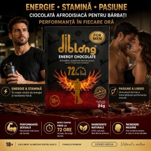 Set 6 x Ciocolată Afrodisiacă Pentru Bărbați Diblong 24g