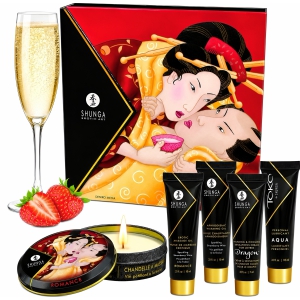Set Cadou Geisha Secrets Strawberry Set Cadou Geisha Secrets Strawberry pe Naturo.ro