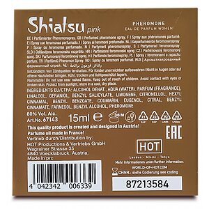 Shiatsu Pheromone Women 15ml