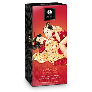 Shunga Waves Of Pleasure — Spray Căpșuni Spumante 20 ml