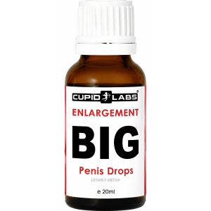 Pachet Picături Big Penis Drops 20ml + Cremă Mărirea Penisului Enlargo 100ml