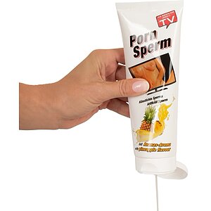 Sperma Falsă Ananas 250 ml, Gel Realist Lavabil