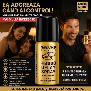 Spray Concentrat Deadly Shark Power 48000, Vitamină E - 40ml