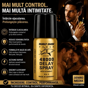 Spray Concentrat Deadly Shark Power 48000, Vitamină E - 40ml