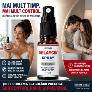 Spray Întârzierea Ejaculării Delaycin 10 ml