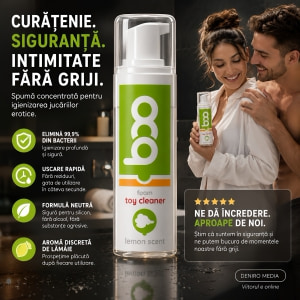 Spumă Curățarea Jucăriilor Erotice BOO 160ml
