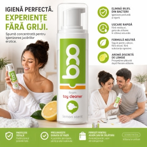 Spumă Curățarea Jucăriilor Erotice BOO 160ml