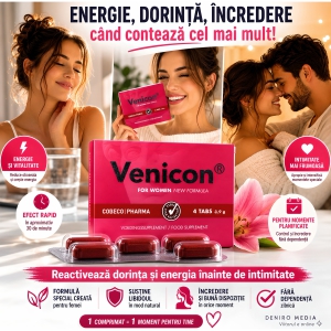 Stimulent Venicon Pentru Femei 4capsule