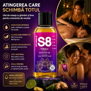 Ulei de Masaj S8 Ghimbir And Lime 125ml