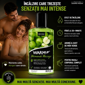 Ulei Masaj WarmUP Green Apple 150ml