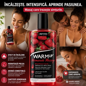 Ulei Masaj Warmup Strawberry 150ml