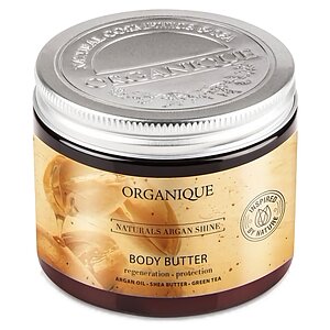 Unt de corp regenerant piele uscată și sensibilă Naturals Argan Shine Organique pe Naturo.ro