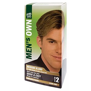 Vopsea Par Barbati Blond Mediu Mens Own Hennaplus Vopsea Par Rapid 5 Minute Barbati