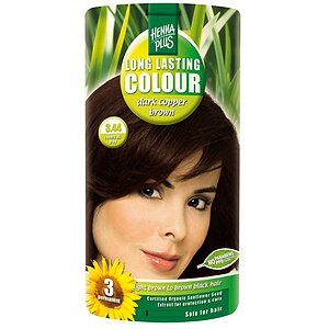 Vopsea Păr Long Lasting Colour 3.44 Dark Cooper Brown Hennaplus Vopsea Păr Long Lasting Colour 3.44 Dark Cooper Brown Hennaplus pe Naturo.ro