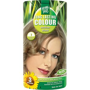 Nuanta Blond Mediu Pentru Par Natural Vopsea Par Hennaplus Blond Mediu