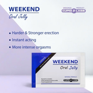 Weekend Oral Jelly cupid Labs Erecție Puternică în 30 Min