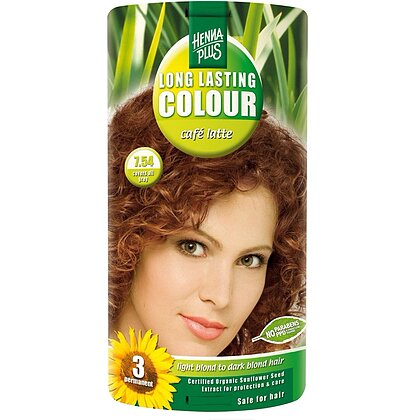 Vopsea Par Long Lasting Colour 7.54 Auburn Hennaplus