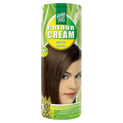 Crema nuantatoare 4.03 Colour Cream Mocha Brown Hennaplus 60 ml