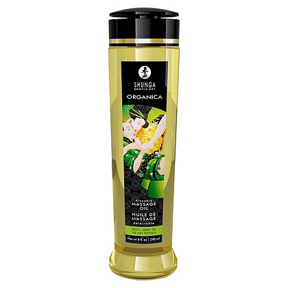 Ulei Masaj Erotic Shunga Organic Green Tea 250ml
