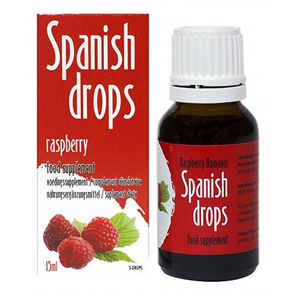 Afrodisiac Spanish Drops Raspberry Romance 15ml