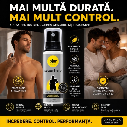Arma Secretă a Bărbaților Împotriva Ejaculării Rapide 20 ml