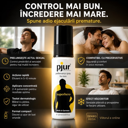 Arma Secretă a Bărbaților Împotriva Ejaculării Rapide 20 ml