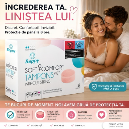 Beppy Soft Confort Wet — 8 Tampoane Invizibile, 8h