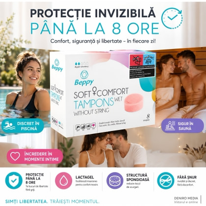 Beppy Soft Confort Wet — 8 Tampoane Invizibile, 8h