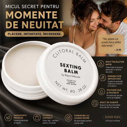 Bijoux Indiscrets Clitherapy Balm — Efect încălzitor 8g