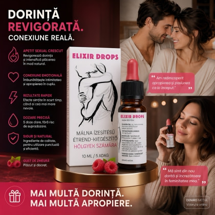 Booster De Libidou Feminin ELIXIR Drops 10 ml – 5 Doze