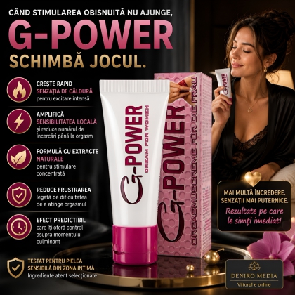 Cremă G-power Orgasm For Women 30ml