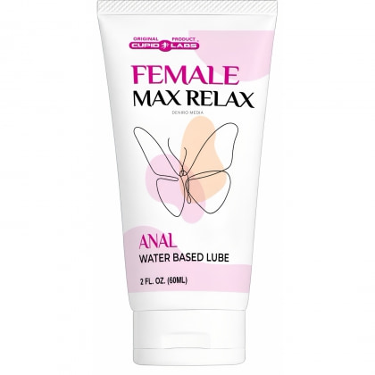 Female Max Relax Water Based Anal Lubricant 60ml