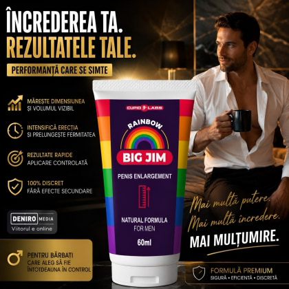 Gel De Mărire A Penisului Rainbow Big Jim 60ml