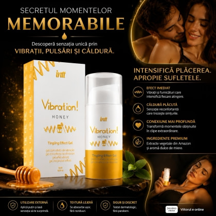 Gel De Vibrație Cu Efect De Furnicături 15 ml
