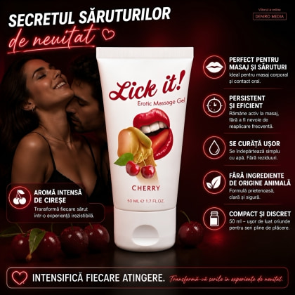 Gel Lick it! Cherry 50 ml
