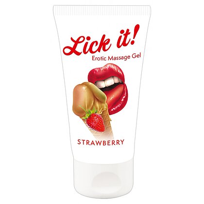 Gel Lick it! Strawberry 50 ml