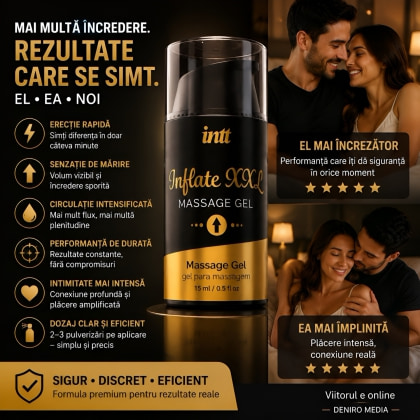 Gel Pentru Erecție Inflate XXL 15ml