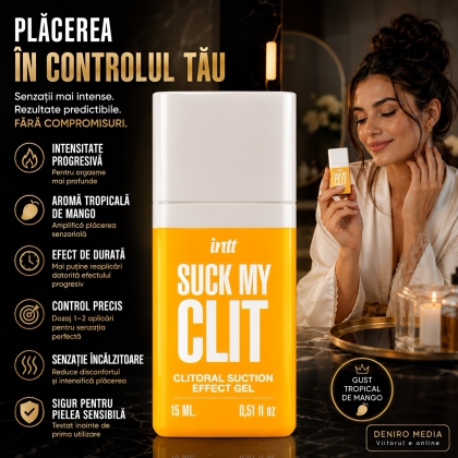 Gel stimulant pentru clitoris Tropical Mango 15 ml