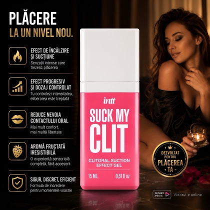 Gel Stimulent Pentru Clitoris Wild Strawberry 15ml