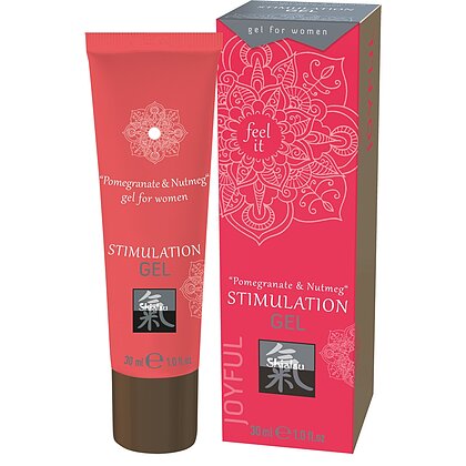 Gel Stimulator Pentru Femei Shiatsu Rodie Si Nucsoara 30ml