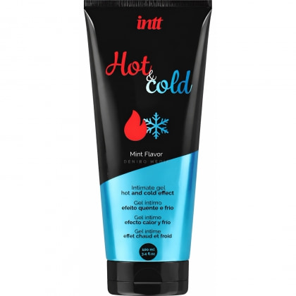 Intt Hot Cold Lubrifiant 100 ml cu Efect Dual Mentă