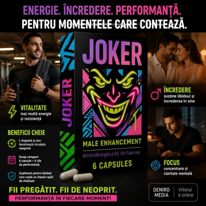Joker 6 Capsule, Formulă Compactă Pentru Bărbați