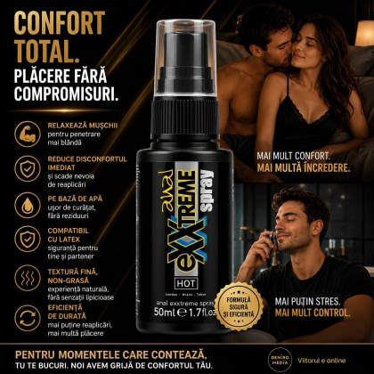 Lubrifiant Anal Exxtreme Spray 50ml