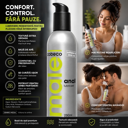 Lubrifiant Anal Male Cobeco 250ml
