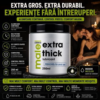 Lubrifiant Anal Male Extra Thick 250ml