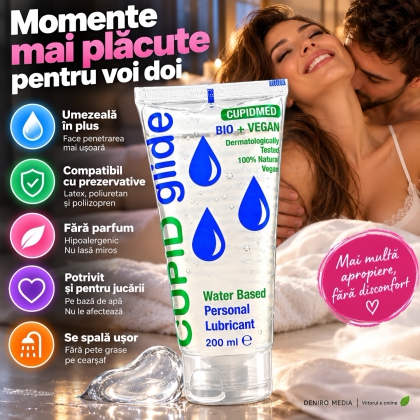 Lubrifiant Cupid Glide Professional Hipoalergenic 200ml