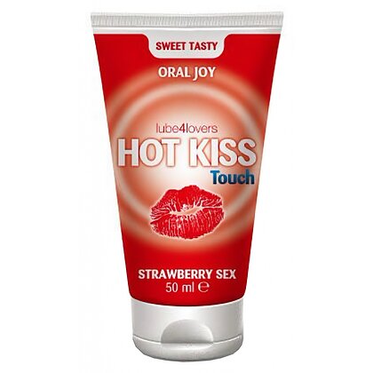Lubrifiant Gel Hot Kiss Touch Strawberry 50ml