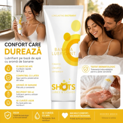 Lubrifiant Pharmquests Banană 100ml