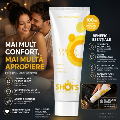 Lubrifiant Pharmquests Banană 100ml